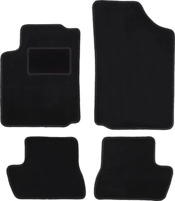 Produktbild von Schwarze Veloursmatten für: Citroen C3 Pluriel Cabrio (2003-2010)