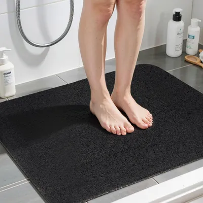 Image de COSYLAND : Tapis de douche antidérapant, 40x60 cm, tapis de bain antidérapant avec drainage
