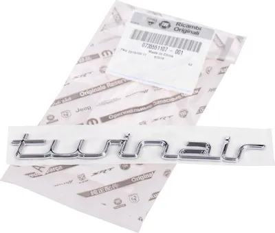 Produktbild von Original Fiat Emblem Schriftzug Logo Twinair Heckklappe Punto Evo 500 735551107