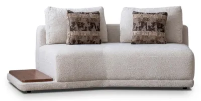 Produktbild von Wohnzimmer Sofa Moderner Stil Beige Lang Entspannend Komfortabel