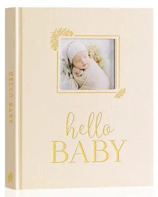 Image de Solidchoice - Album de souvenirs pour bébé, couvrant les 5 premières années, avec fenêtre personnalisable
