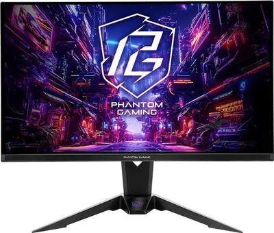 Produktbild von Asrock PGO27QFV, 68,6 cm (27"), 2560 x 1440 Pixel, Quad HD, QD-OLED, 0,03 ms, Schwarz