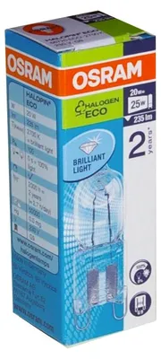Image de OSRAM lampe halogène HALOPIN PRO, claire, 20 Watt, G9