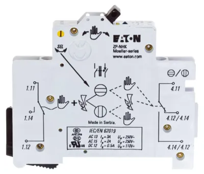 Imagen del producto de Eaton ZP-NHK - 8,8 mm - - Blanco - Rango de temperatura: -5 a 40 °C