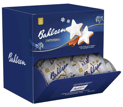 Image de Bahlsen biscuits cannelle étoiles 82210 130pcs, Image générée par une IA