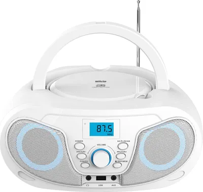 Produktbild von SILVA 210721 silva schneider mpc 25.4 usb radio cd mp3 weiß