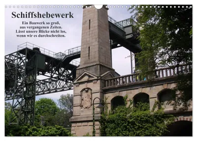 Produktbild von Schiffshebewerk (Wandkalender 2027 DIN A3 quer), CALVENDO Monatskalender