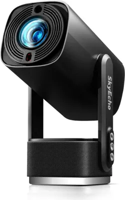 Obrázek produktu pro SkyEcho FreeONE-Pro Mini Projektor - 350 ANSI Váhou 0,8kg Systém Android 1080P Přenosný Design - Černá