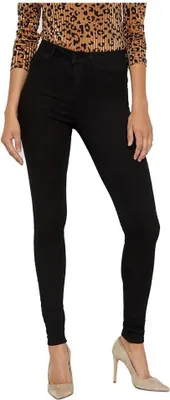 Produktbild von Noisy May Callie High Waist Skinny Vi023bl Jeans Schwarz 31 / 34 Frau Schwarz 31