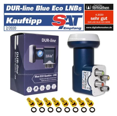 Immagine prodotto di DUR-line Blue ECO Quattro LNB per funzionamento multi-switch
