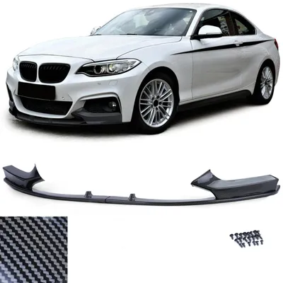 Produktbild von Frontspoiler Spoiler Lippe Carbon Look für BMW 2er F22 F23 ab 2012- mit M-Paket