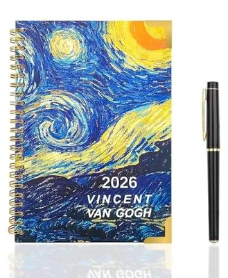 Zdjęcie produktu dla Terminarz 2026 A5 tygodniowy planer na cały rok dla pracy szkoły