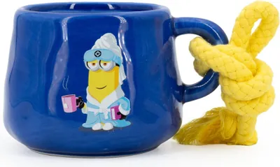 Image de Bougie parfumée Minions en tasse en céramique - Fruitée et florale