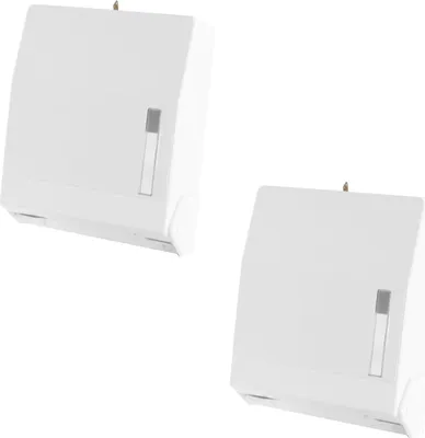 Produktbild von Papierhandtuchspender Funny - Kunststoff - weiß - 2 Handtuchspender