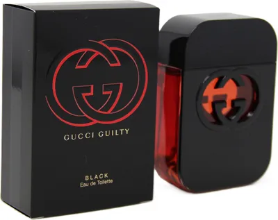 Produktbild von Gucci Guilty Black 75 ml, Frauen, 75 ml, Pink pepper, Violet (flower), Bernstein, Patschuli, Amber,Patchouli
