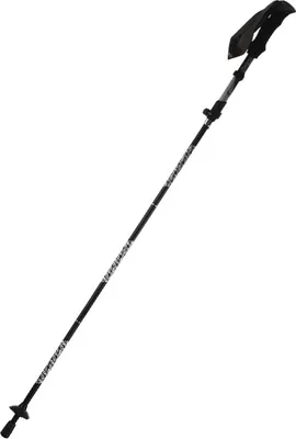 Produktbild von INF Leichter Trekkingstock aus Aluminiumlegierung - Schwarz, faltbar