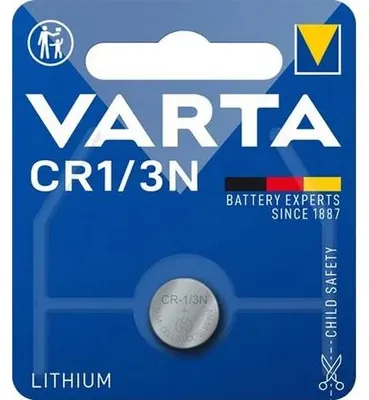 Produktbild von Varta 06131 101 401 Batterie - Lithium-Mangandioxid (Li-MnO2) - 1 - für Mehrzweck - 3 V DC - 170 mAh Shelf Life