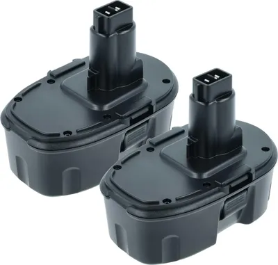 Produktbild von vhbw 2x Akku Ersatz für Dewalt DW9098, DW9096, DW9095, DE9039, DC9096, DC9099, DE9503, DE9096, DE9095 für Werkzeug (3000 mAh, NiMH, 18 V)