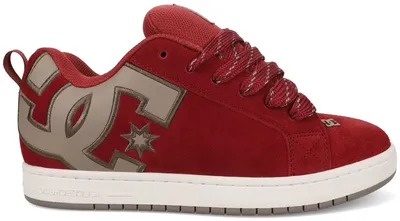 Produktbild von DC Shoes Court Graffik Se Brick Red/Warm Taupe/Off White Größe EU 46,5