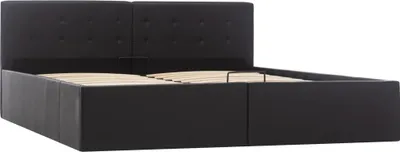Immagine prodotto di Giroletto con Contenitore Idraulico Nero Pelle finta 160x200 cm
