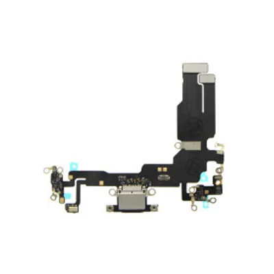 Produktbild von Ladebuchse für iPhone 15 Schwarz Dock Connector Flex Ersatz
