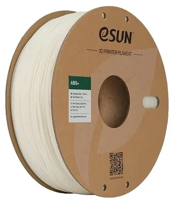 Zdjęcie produktu dla Filament do drukarek 3D, materiał ABS, konstrukcja zapobiegająca splątaniu, naturalny