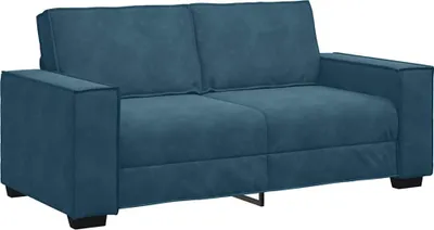 Produktbild von vidaXL 2-Sitzer-Sofa Blau 180x78x84 cm Samt