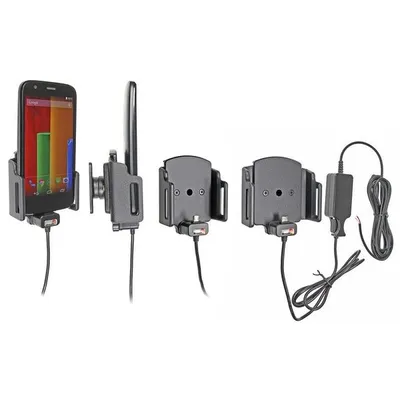 Immagine prodotto di Supporto per dispositivi Brodit 527620 con funzione di ricarica - per smartphone - utilizzo universale