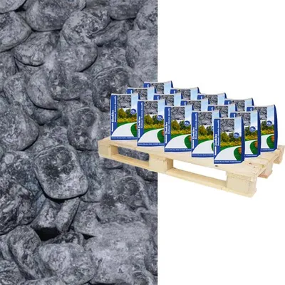 Produktbild von Marmorkies Nero Ebano 40-60mm 1125kg