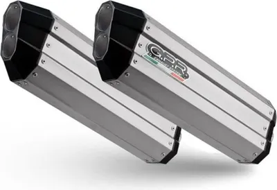 Image de Échappement GPR Hyper Sonic Double Slip-On Titan homologué pour BMW K 1600 GTL E4