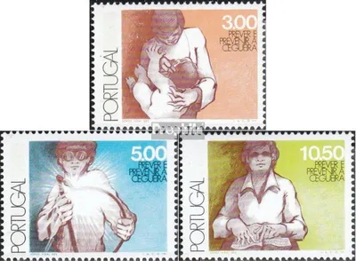 Produktbild von Briefmarken Portugal 1976 Mi 1340-1342 (kompl.Ausg.) postfrisch Weltgesundheitstag