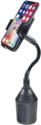 Obrázek produktu pro Nastavitelné držák na telefon v držáku na hrnek auta - Držák na telefon pro telefony