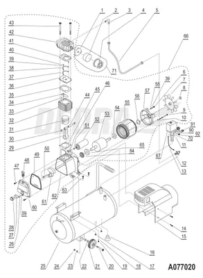 Produktbild von Kompletter Antriebsstrang XA077020.66
