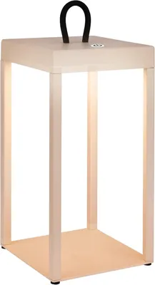 Immagine prodotto di Briloner Luca Lanterna LED a batteria IP44, dimmerabile, touch, beige