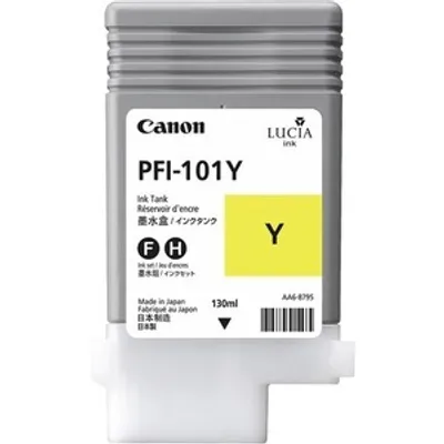 Produktbild von Canon PFI-101Y, Gelb, Tinte auf Pigmentbasis