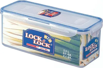 Zdjęcie produktu dla Pudełko na żywność LOCK, pojemność 2 l, 10, 9 x 27 x 10, 1 cm