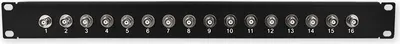 Obrázek produktu pro XtendLan Patch panel 19", 16 portů BNC, 1U