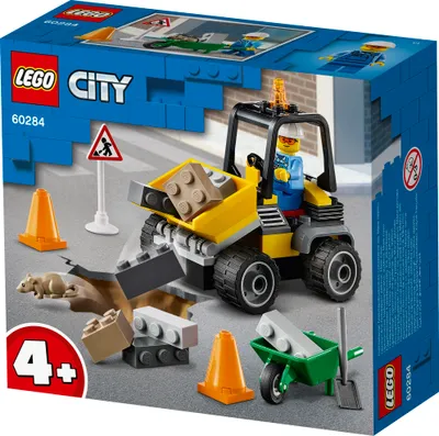 Produktbild von LEGO 60284 City Baustellen-LKW Spielzeug Bausteine-Set, Frontlader Baufahrzeug