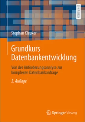 Produktbild von Grundkurs Datenbankentwicklung