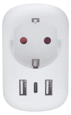 Obrázek produktu pro CB Elektro Solight USA USB A+C cestovní adaptér pro použití v USA, typ B