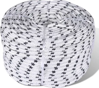 Produktbild von Möbel Flechtleine Bootsseil Polyester 8 mm 500 m Weiß - Seile 143792