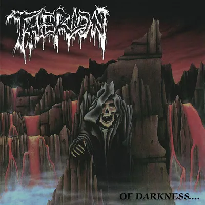 Obrázek produktu pro Therion - Of Darkness (35th Anniversary/Limited Edition) (Blue Marble Coloured) (LP)