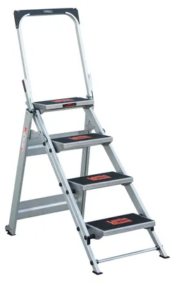 Produktbild von Little Giant mit Sicherheitsbügel - Stufenanzahl: 4, Standhöhe: 92 cm