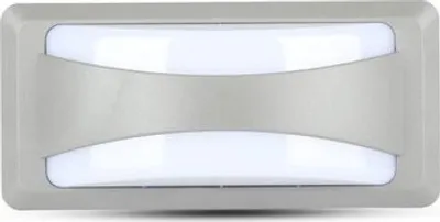 Produktbild von Außenbereich Wandleuchte Soft Beleuchtung 3000K 12W Gehäuse grau 8245 V-TAC