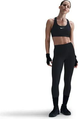 Produktbild von Nike W Nk Df One Hr Tight Wt Black/White Black/White S