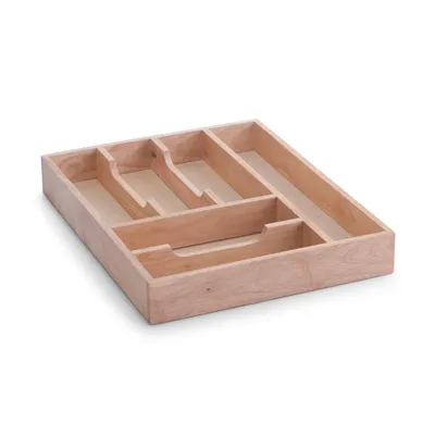 Produktbild von Zeller Besteckkasten, Gummibaum 34x43x6
