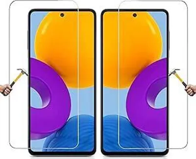 Produktbild von ino 2x Schutzglas kompatibel mit Samsung Galaxy M52 5G Panzerglas  Panzerfolie Displayschutzglas Schutz Glasfolie Displayglas 9H