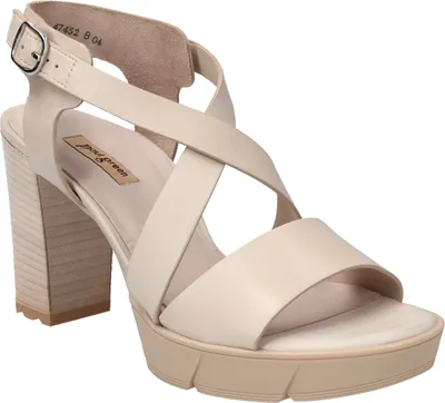Produktbild von Paul Green Sandalette 7924-021, Glattleder, Beige, Damen