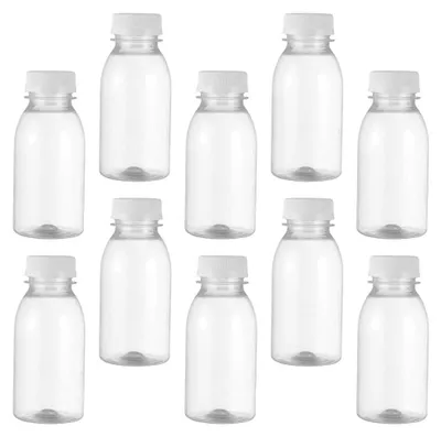 Produktbild von BESTonZON Getränkflaschen Leere Wasserflaschen 15 Stück 100ml Milchflaschen Saft