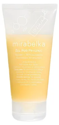 Produktbild von Ziaja Mirabelle Duschgel, 160 ml - Sanfte Hautpflege mit zartem Duft
